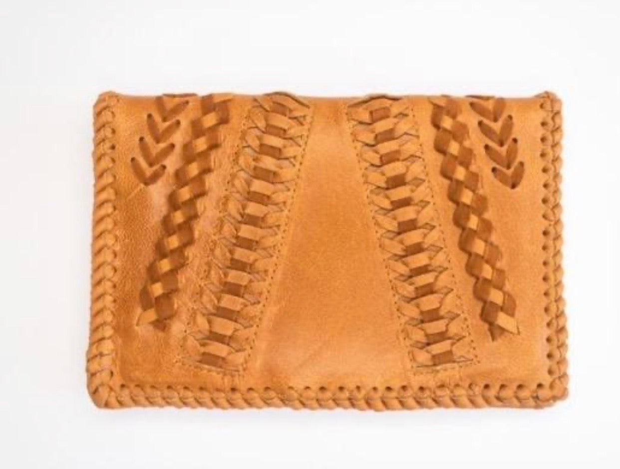 Bare Leather Arlow Clutch