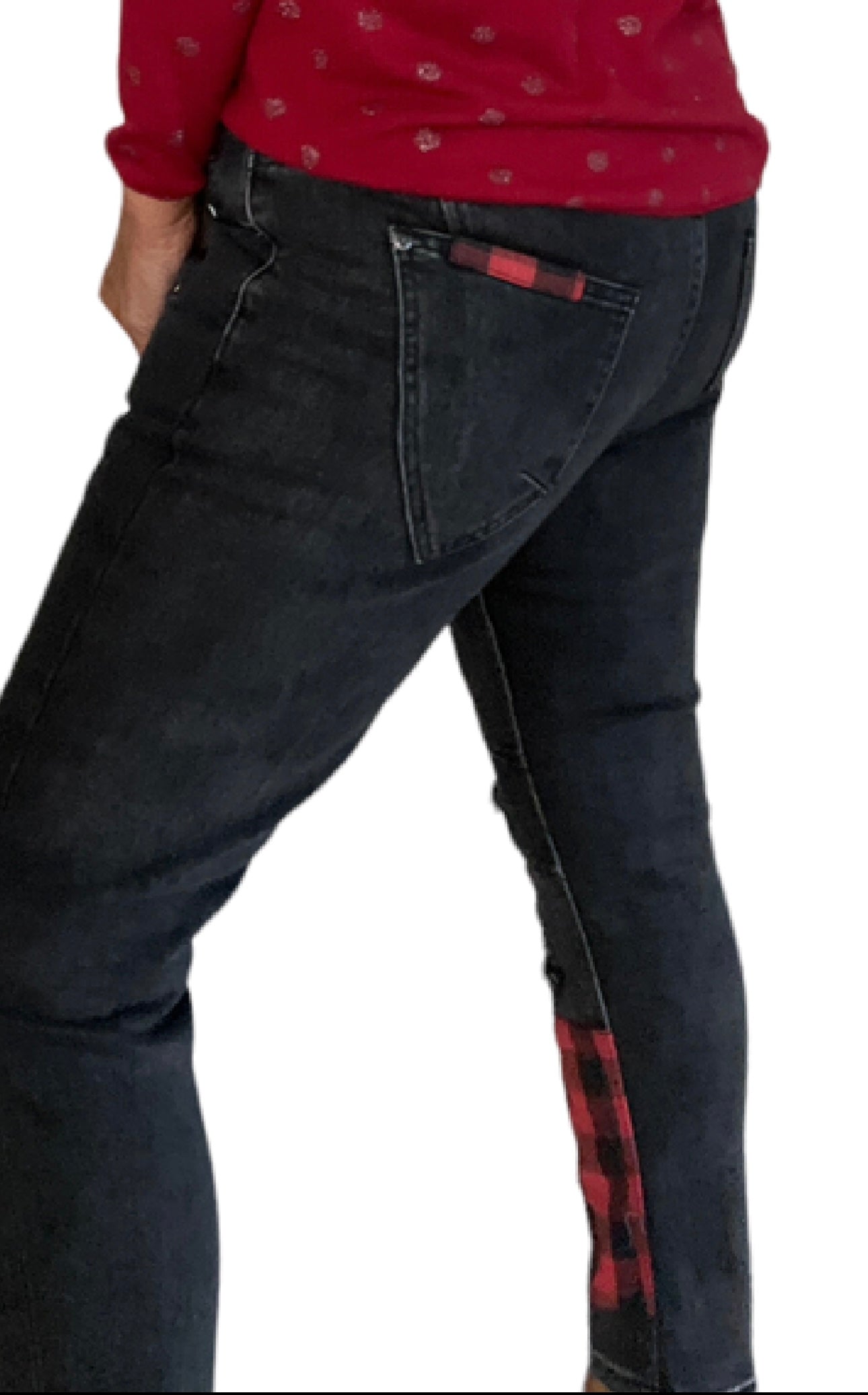 Amici Clothing Frenchy Patch Jeans